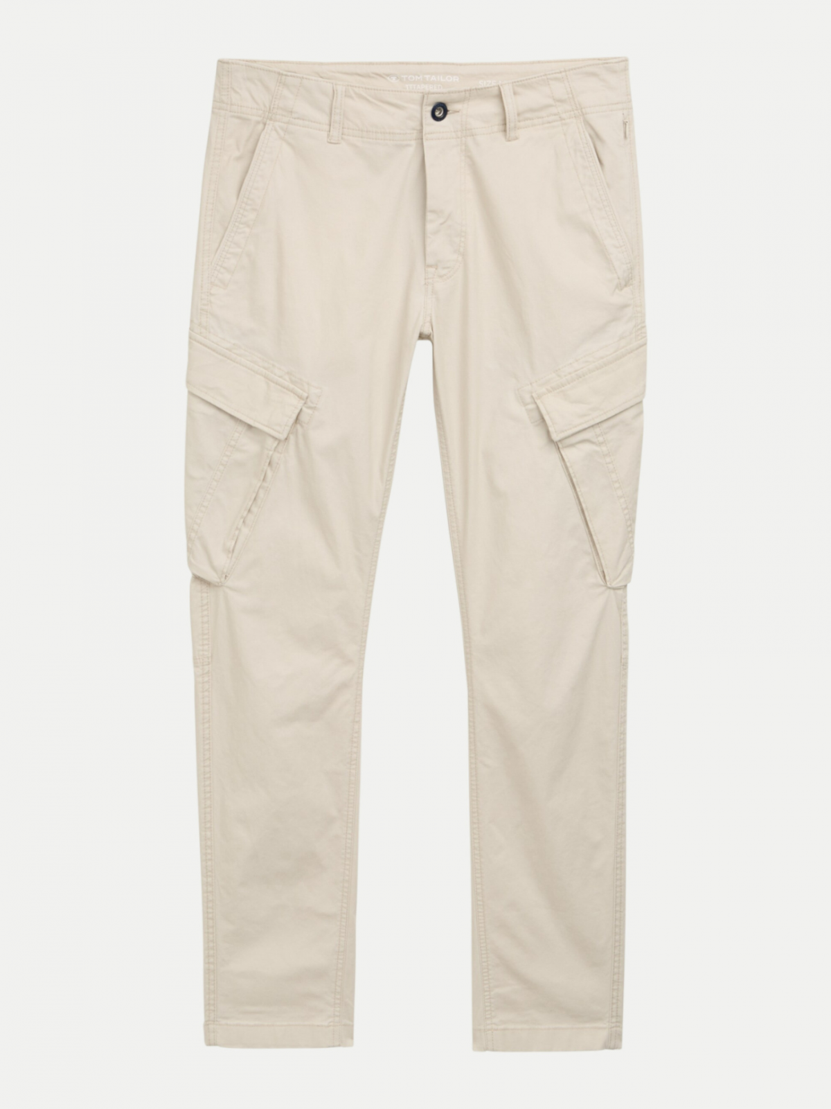 Штани Tapered cargo trousers 1044724-10336 Tom Tailor XXL Бежевий — фото 7