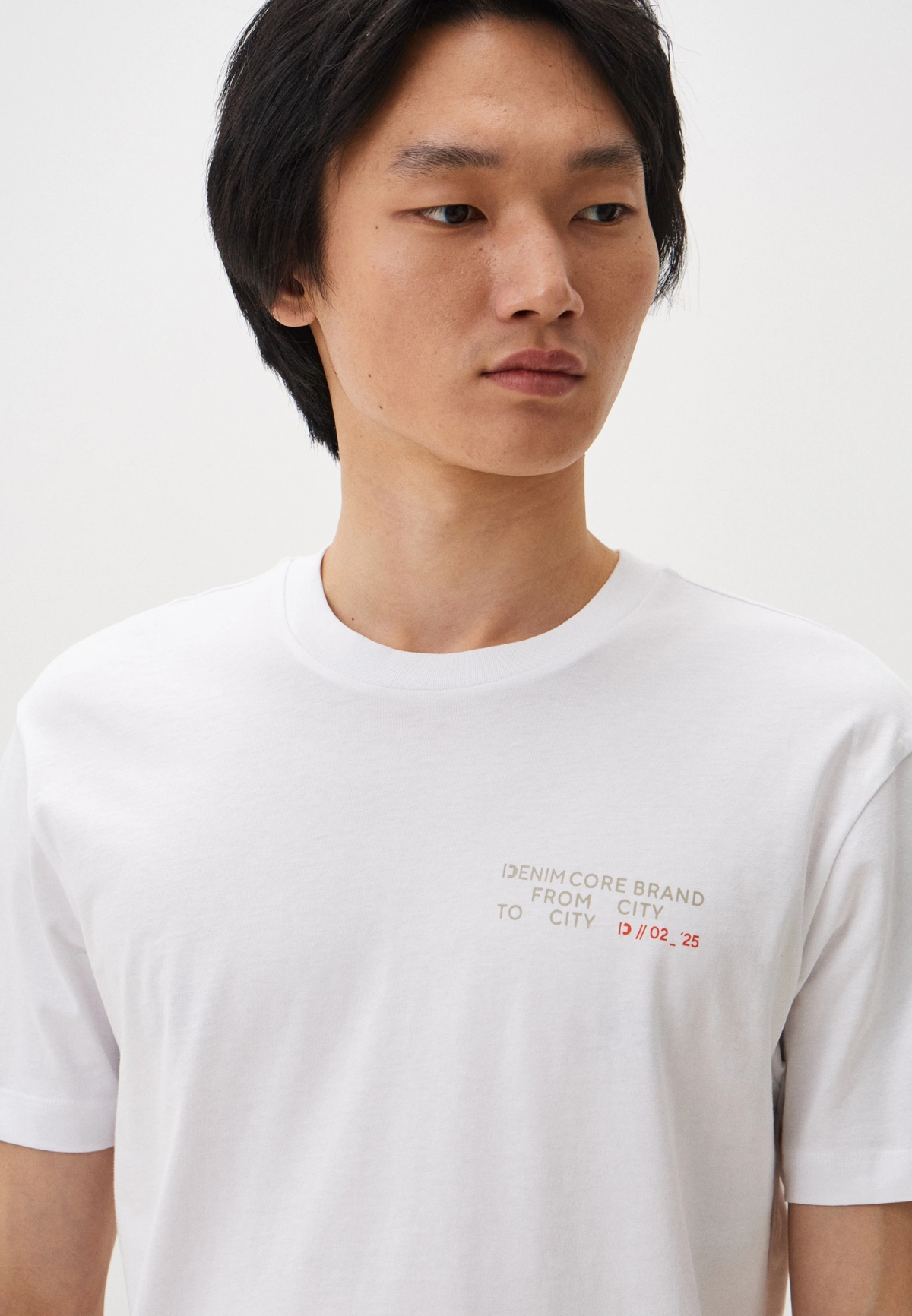 Футболка Denim men's T-shirt 1045025-20000 Tom Tailor XXL Білий — фото 4
