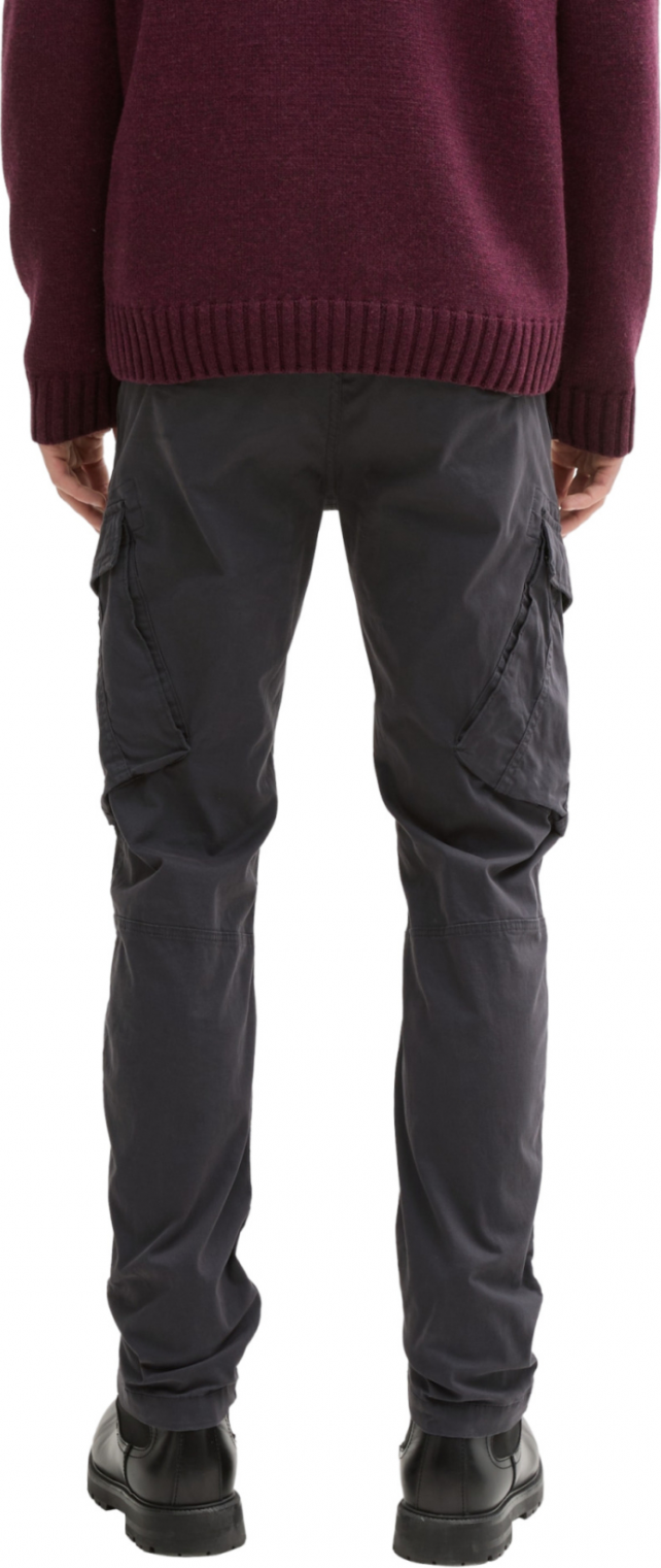 Штани Tapered cargo trousers 1044724-10899 Tom Tailor XXL Темно-сірий — фото 4