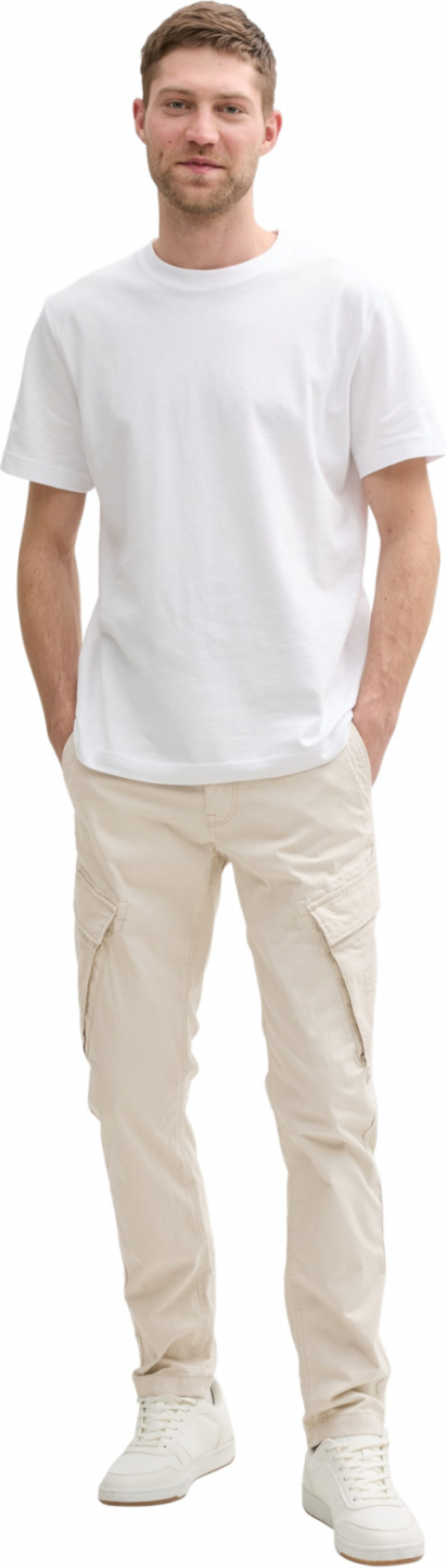 Штани Tapered cargo trousers 1044724-10336 Tom Tailor XXL Бежевий — фото 6