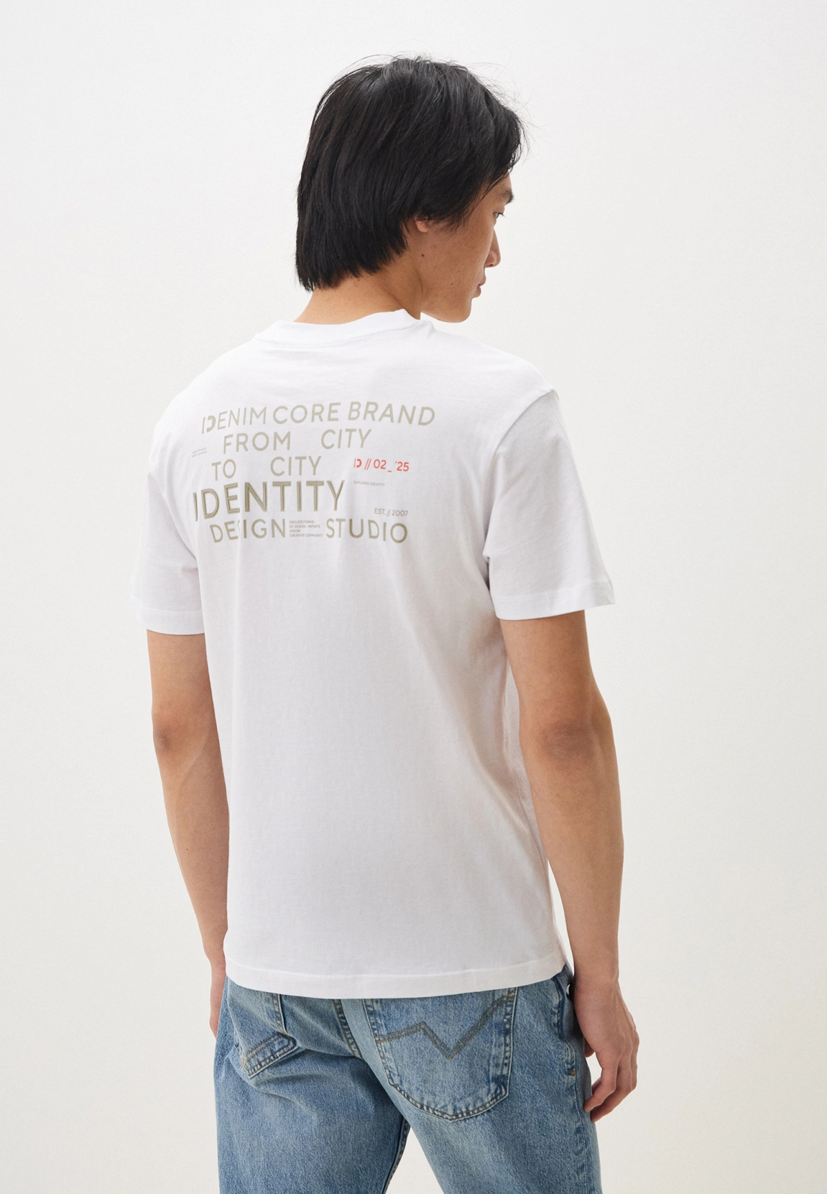 Футболка Denim men's T-shirt 1045025-20000 Tom Tailor XXL Білий — фото 3