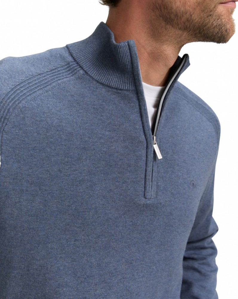 Кофта men's sweater 1047569-18964 Tom Tailor XXL Синій — фото 4