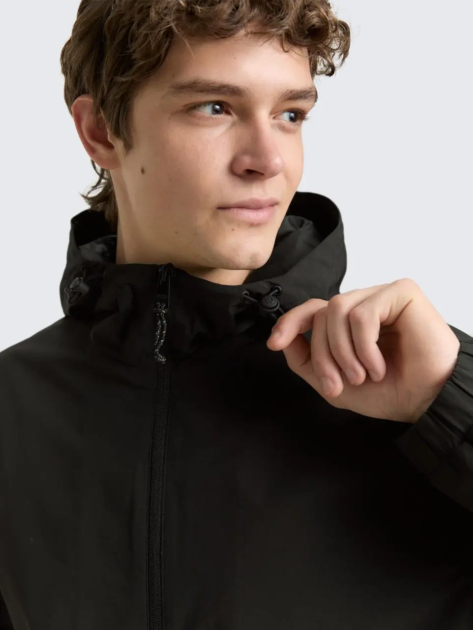 Вітровка Men's Jacket 1049968-29999 Tom Tailor XXL Чорний — фото 4