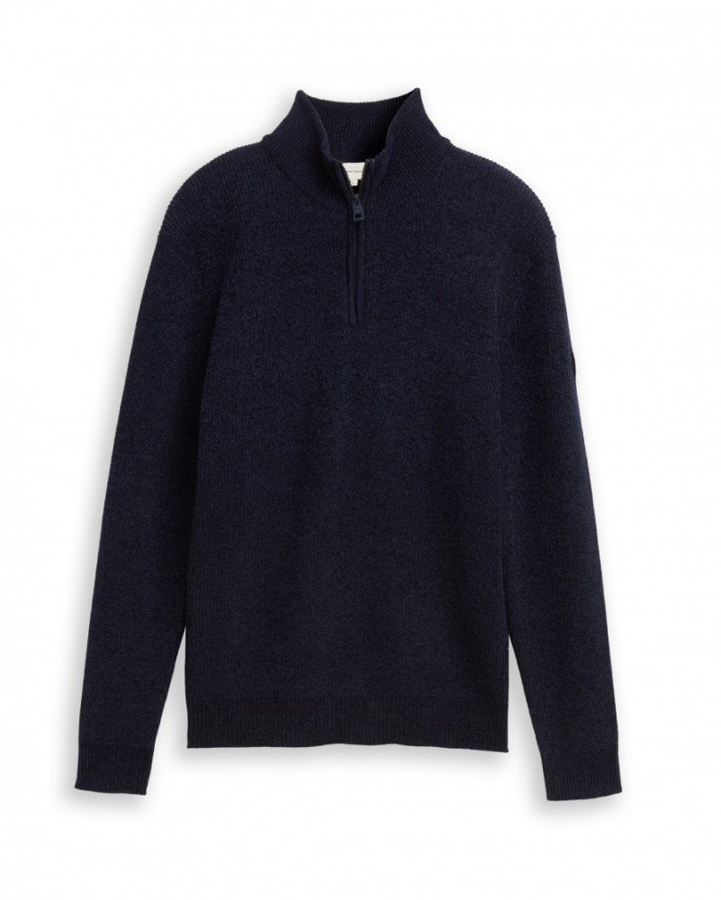 Кофта men's sweater 1049469-10668 Tom Tailor XXL Темно-синій — фото 1