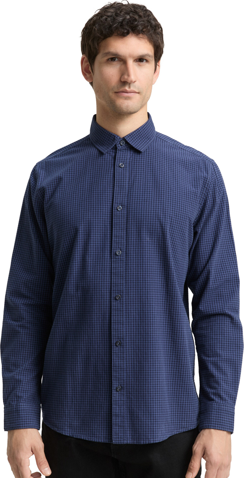 Сорочка ДР Men's Shirt 1048439-38955 Tom Tailor XXL Синій — фото 2