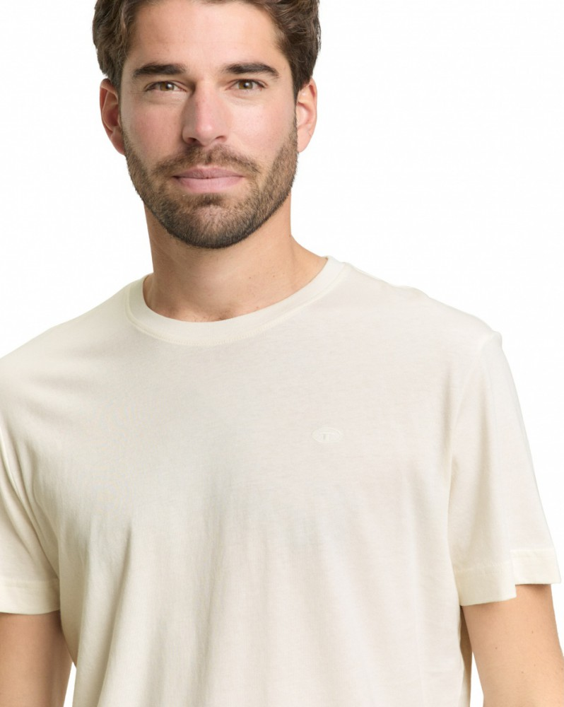 Футболка men's T-shirt 1050139-10348 Tom Tailor XXL Білий — фото 4