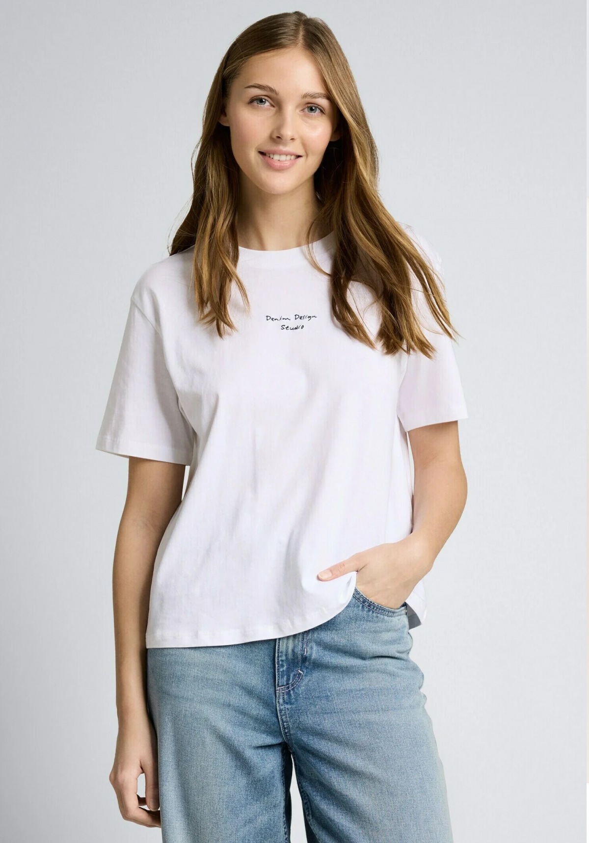 Футболка women's T-shirt 1050481-20000 Tom Tailor L Білий — фото 2