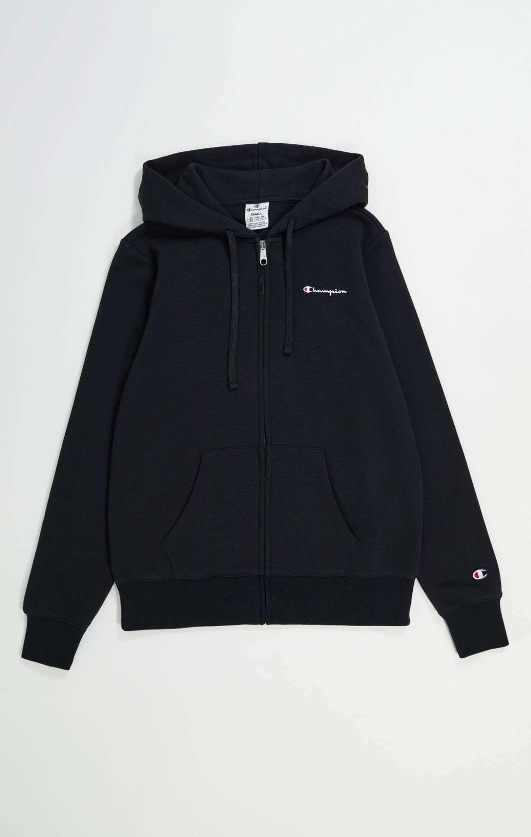 Толстовка hooded full zip sweatshirt 117115-KK001 Champion M Чорний — фото 6