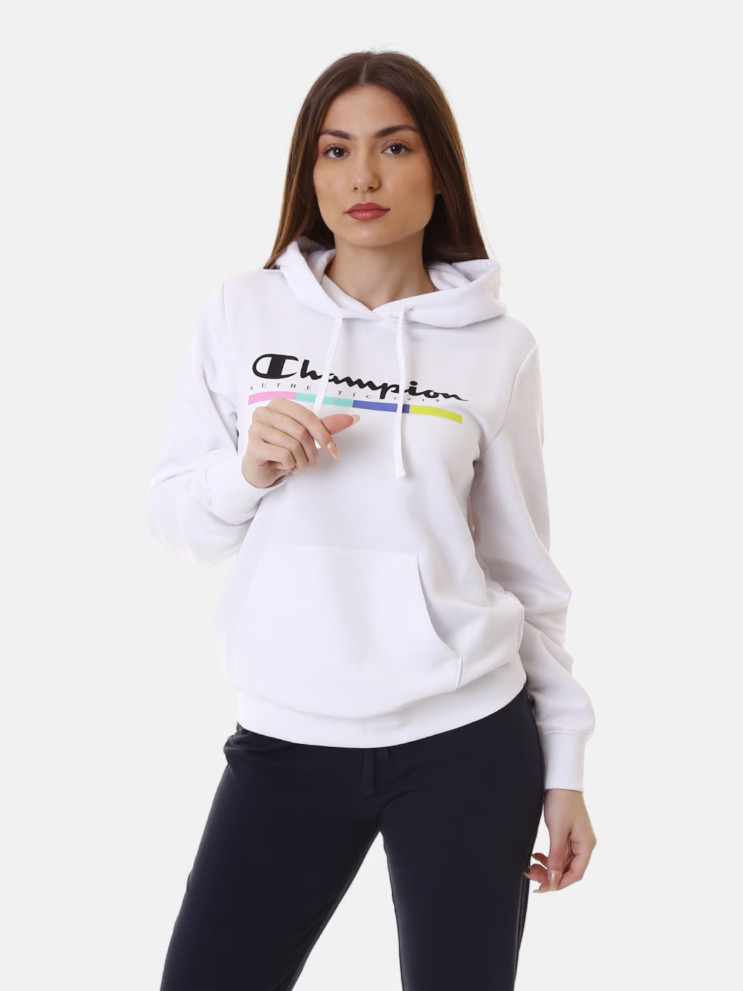 Худі hooded sweatshirt 117104-WW001 Champion L Білий — фото 2