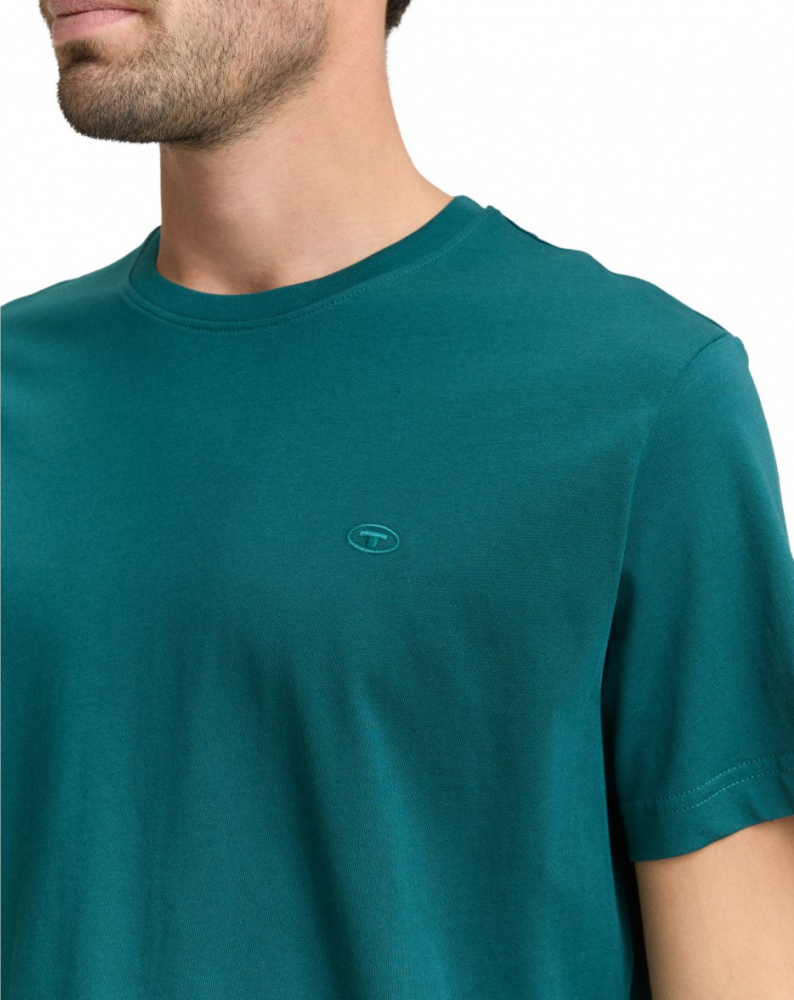 Футболка men's T-shirt 1050139-12818 Tom Tailor XXXL Зелений — фото 4