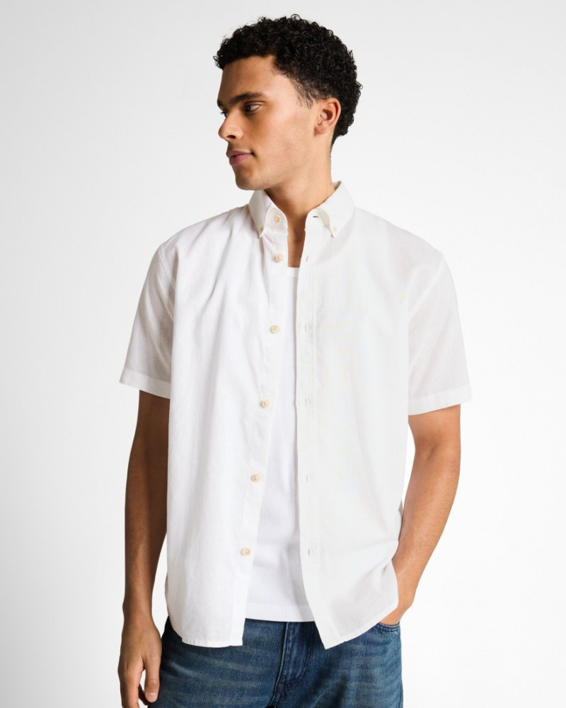 Сорочка DENIM men's shirt 1051891-20000 Tom Tailor XXL Білий — фото 2