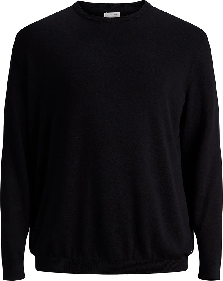 Пуловер JJEBASIC KNIT CREW NECK PS 12144038-Black Jack &amp; Jones PLUS 2XL Чорний — фото 6