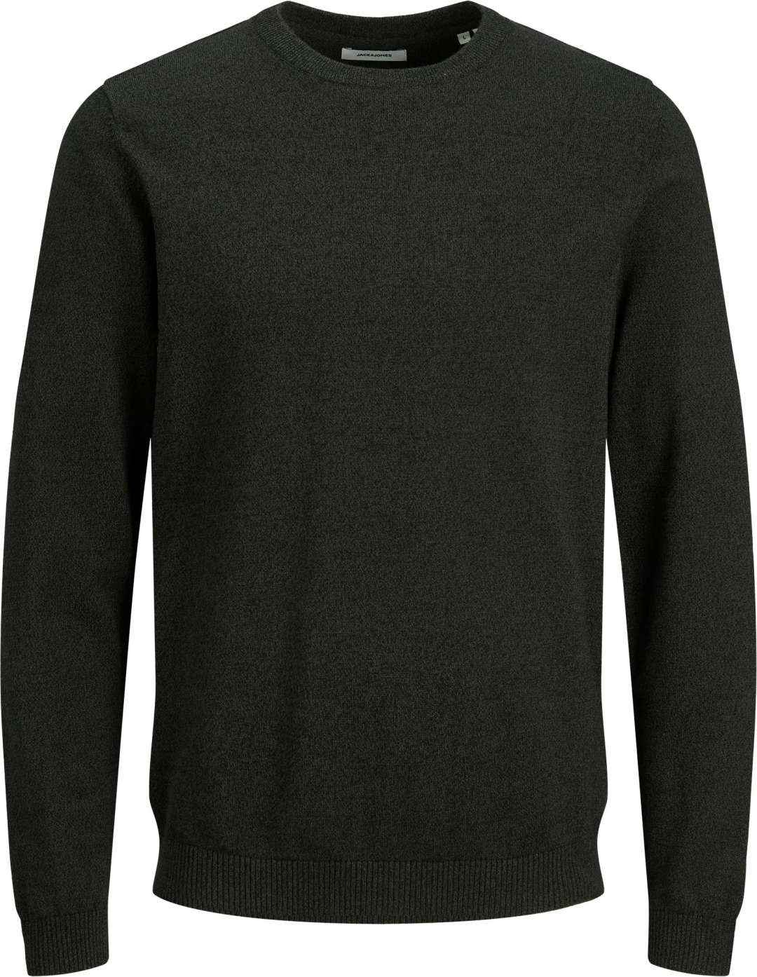 Пуловер JJEBASIC KNIT CREW NECK NOOS 12137190-Forest Night Jack & Jones XXL Зелений — фото 4