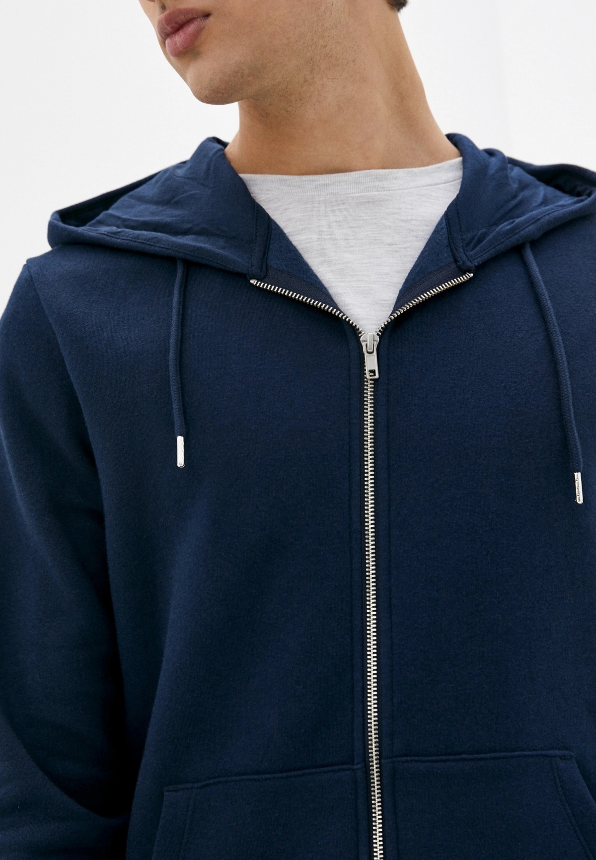 Толстовка PKTGMS BASIC SWEAT CARDIGAN 12116082-Navy Blazer Jack & Jones M Темно-синій — фото 5