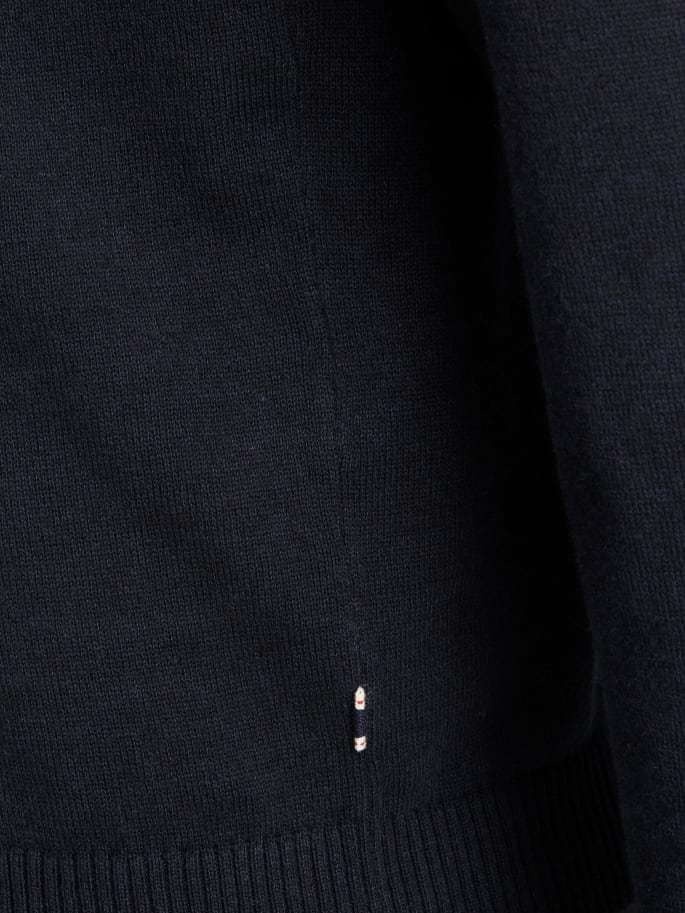 Пуловер JJEBASIC KNIT CREW NECK PS 12144038-Navy Blazer Jack & Jones PLUS 2XL Темно-синій — фото 6
