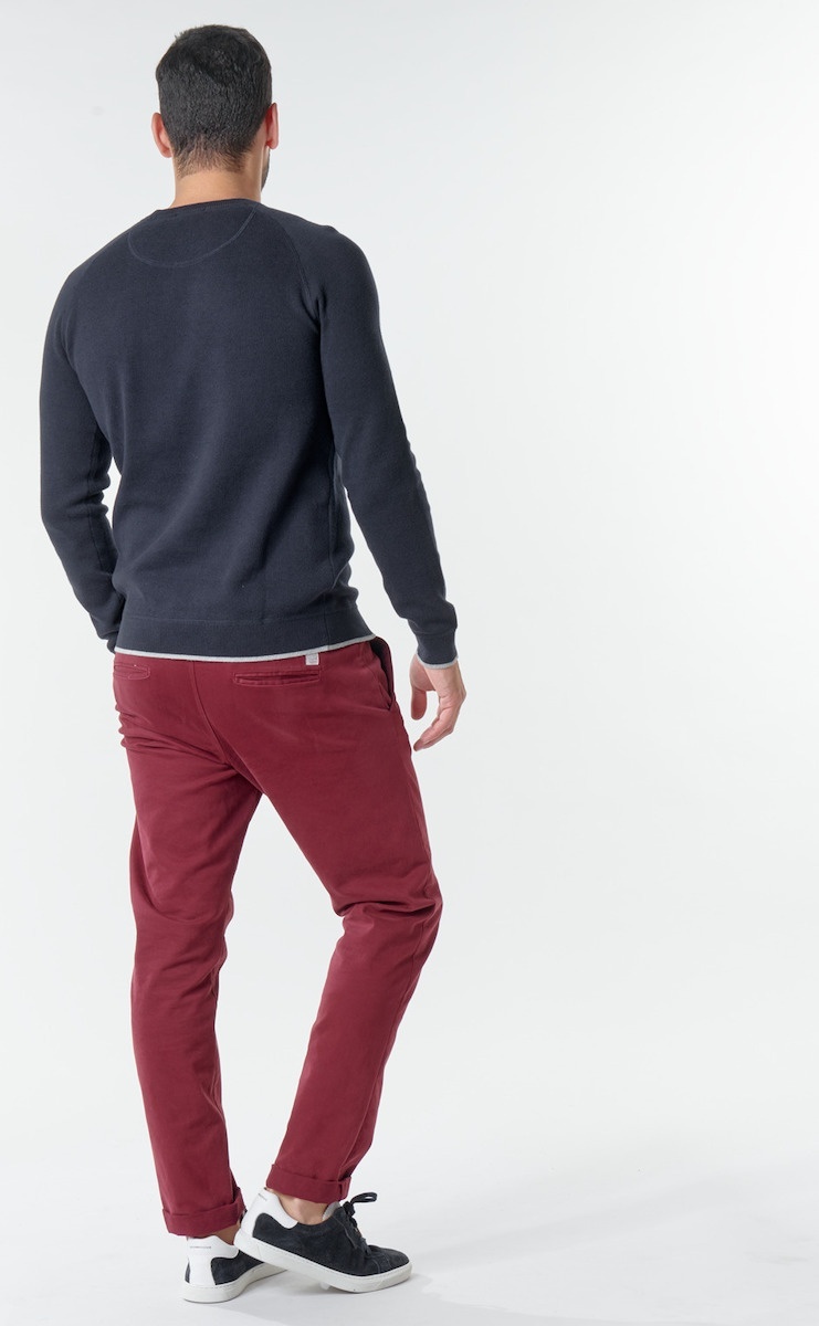 Світшот JORJOES KNIT CREW NECK 12175774 Sky Captain Jack & Jones S Темно-синій — фото 6