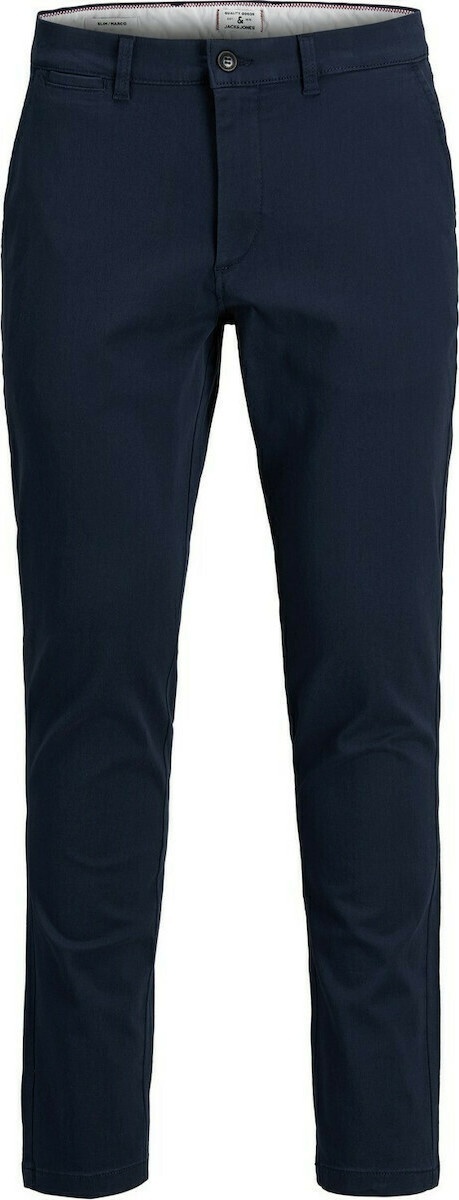 Штани JJIMARCO JJDAVE SA NAVY 12174146 Navy Blazer Jack & Jones 30/34 Темно-синій — фото 3