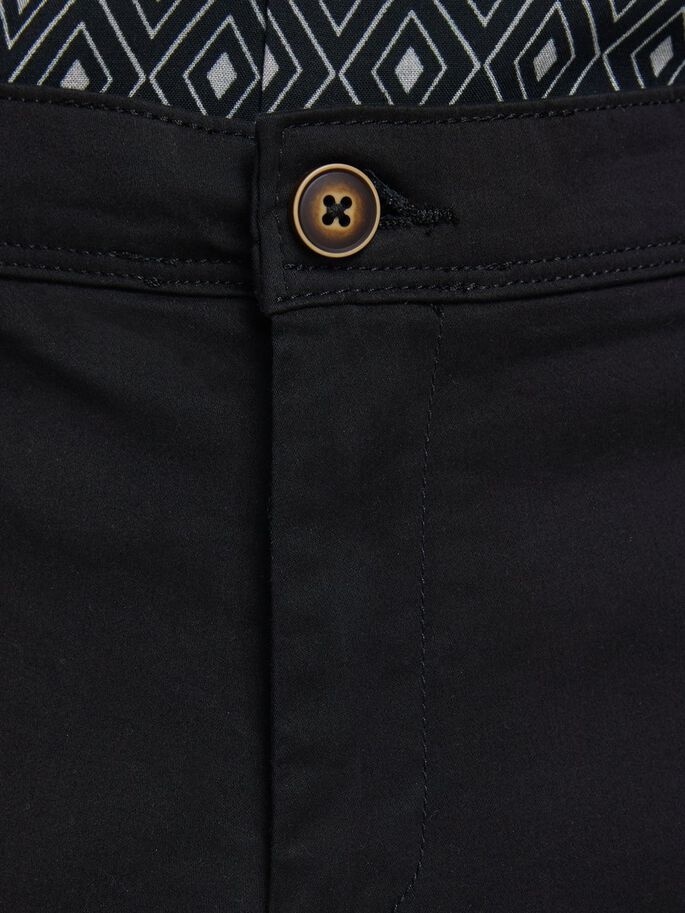 Шорти JJIBOWIE JJSHORTS SOLID SA STS 12165604 Black Jack & Jones L Чорний — фото 6