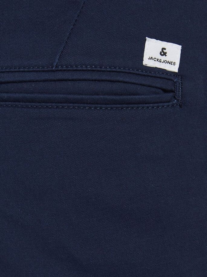 Штани JPSTMARCO JJDAVE AKM NAVY BLAZER NOOS 12174309-Navy Blazer Jack & Jones 30/34 Темно-синій — фото 6