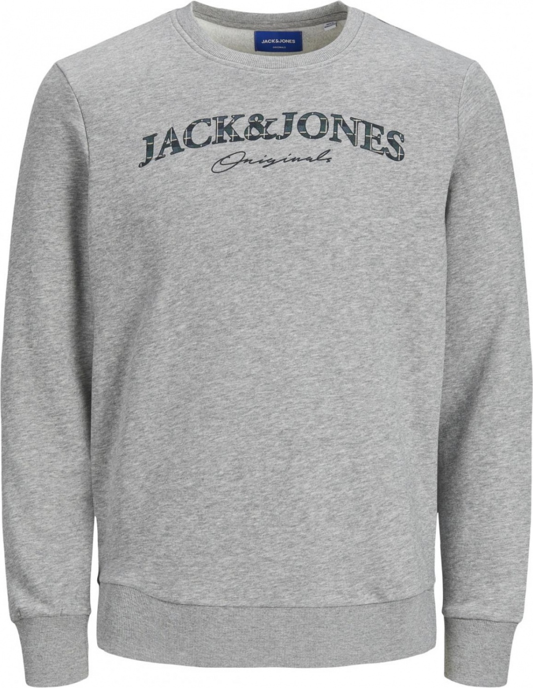 Толстовка JORMINISTRY SWEAT CREW NECK 12180410 Light Grey Melange Jack & Jones XXL Сірий — фото 3