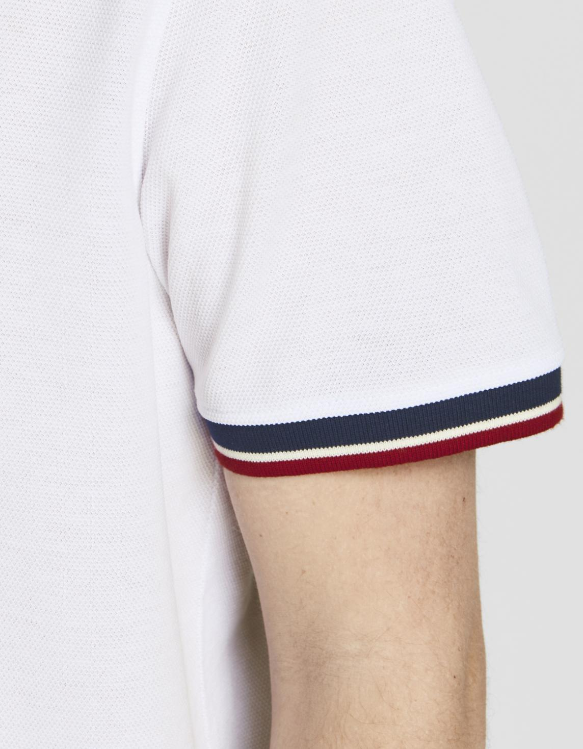 Поло JPRBLUWIN POLO SS NOOS 12169064-Cloud Dancer-Fit:REG SOLID Jack & Jones XXL Білий — фото 6