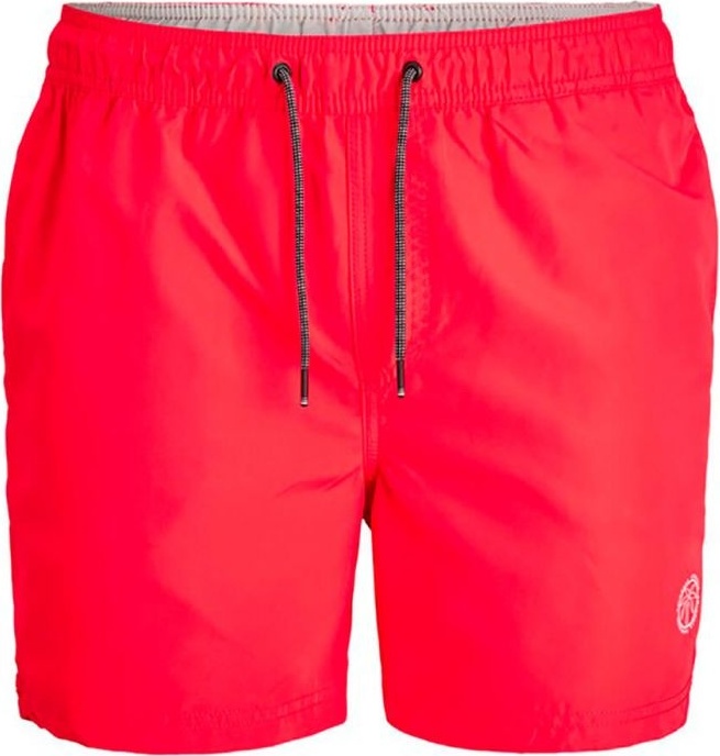 Шорти для плавання JJIBALI JJSWIMSHORTS AKM SOLID STS 12183741 Flame Scarlet Jack &amp; Jones L Червоний — фото 2