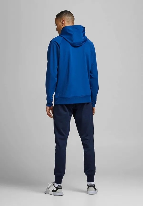 Штани JPSTWILL JJAIR SWEAT PANTS NOOS NB 12184970-Navy Blazer-Detail:MELANGE Jack & Jones M Темно-синій — фото 5