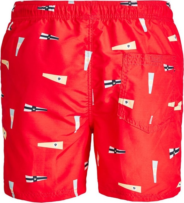 Плавальні шорти JJIBALI JJSWIMSHORTS AKM SAILOR 12184794 Flame Scarlet Jack & Jones XXL Червоний — фото 4