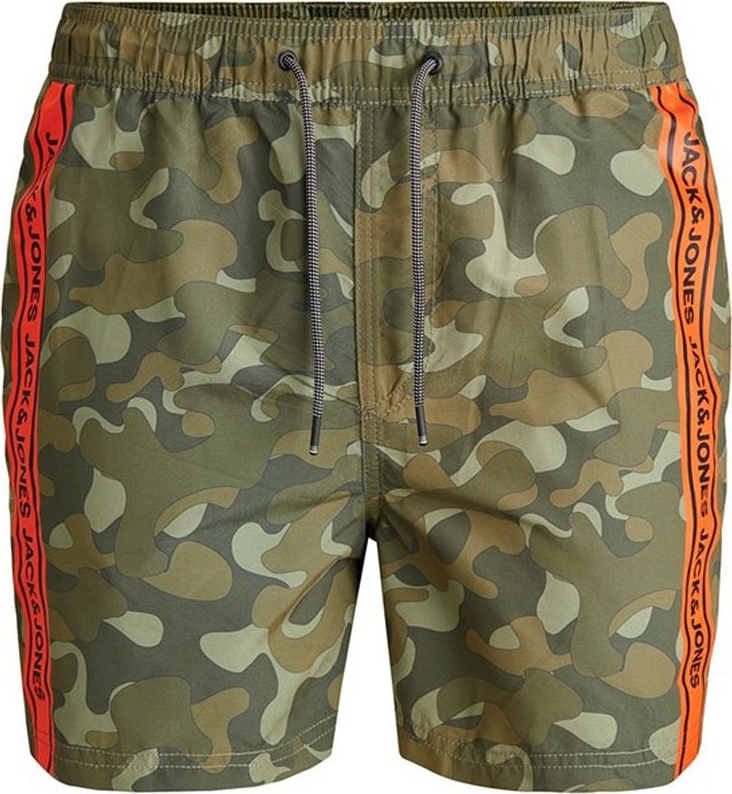 Плавальні шорти JJIBALI JJSWIMSHORTS 12184809 Olive Night Jack & Jones L Хакі — фото 3
