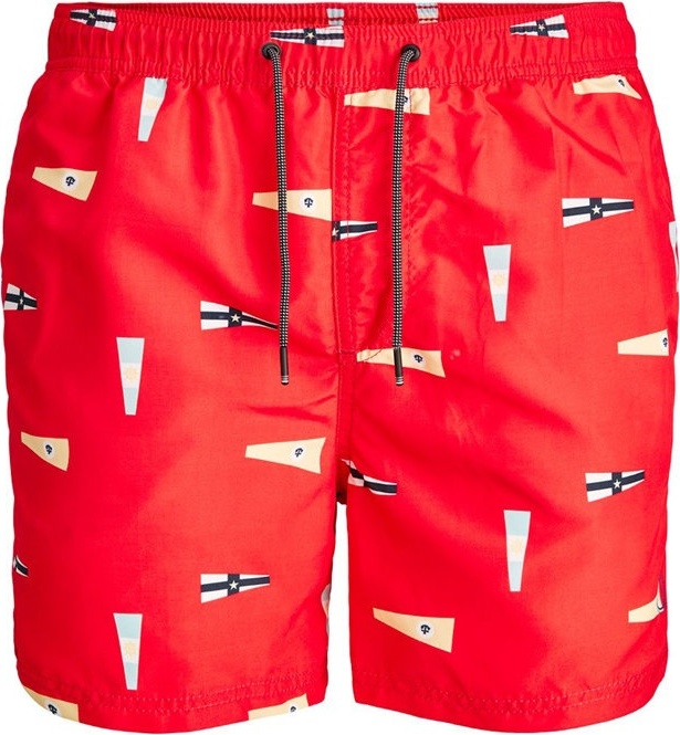 Плавальні шорти JJIBALI JJSWIMSHORTS AKM SAILOR 12184794 Flame Scarlet Jack &amp; Jones L Червоний — фото 2