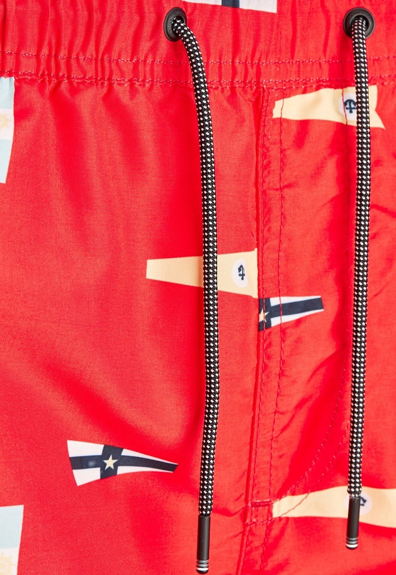 Плавальні шорти JJIBALI JJSWIMSHORTS AKM SAILOR 12184794 Flame Scarlet Jack & Jones XXL Червоний — фото 5