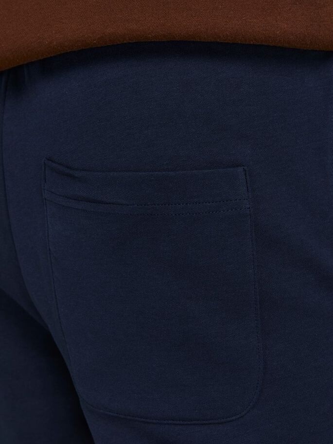 Спортивні штани JJIWILL BASIC SWEAT PANT NAFA 12185803-Navy Blazer Jack & Jones S Темно-синій — фото 6