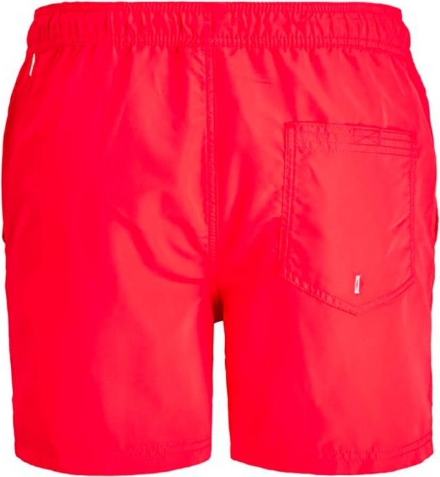 Шорти для плавання JJIBALI JJSWIMSHORTS AKM SOLID STS 12183741 Flame Scarlet Jack & Jones L Червоний — фото 4