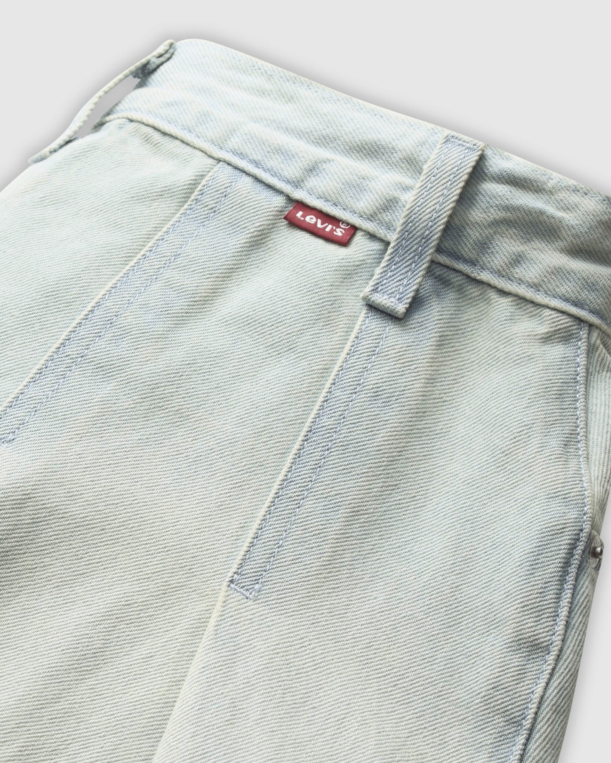 Плісована спідниця джинсова Levi's міні 1159857517 — фото 9