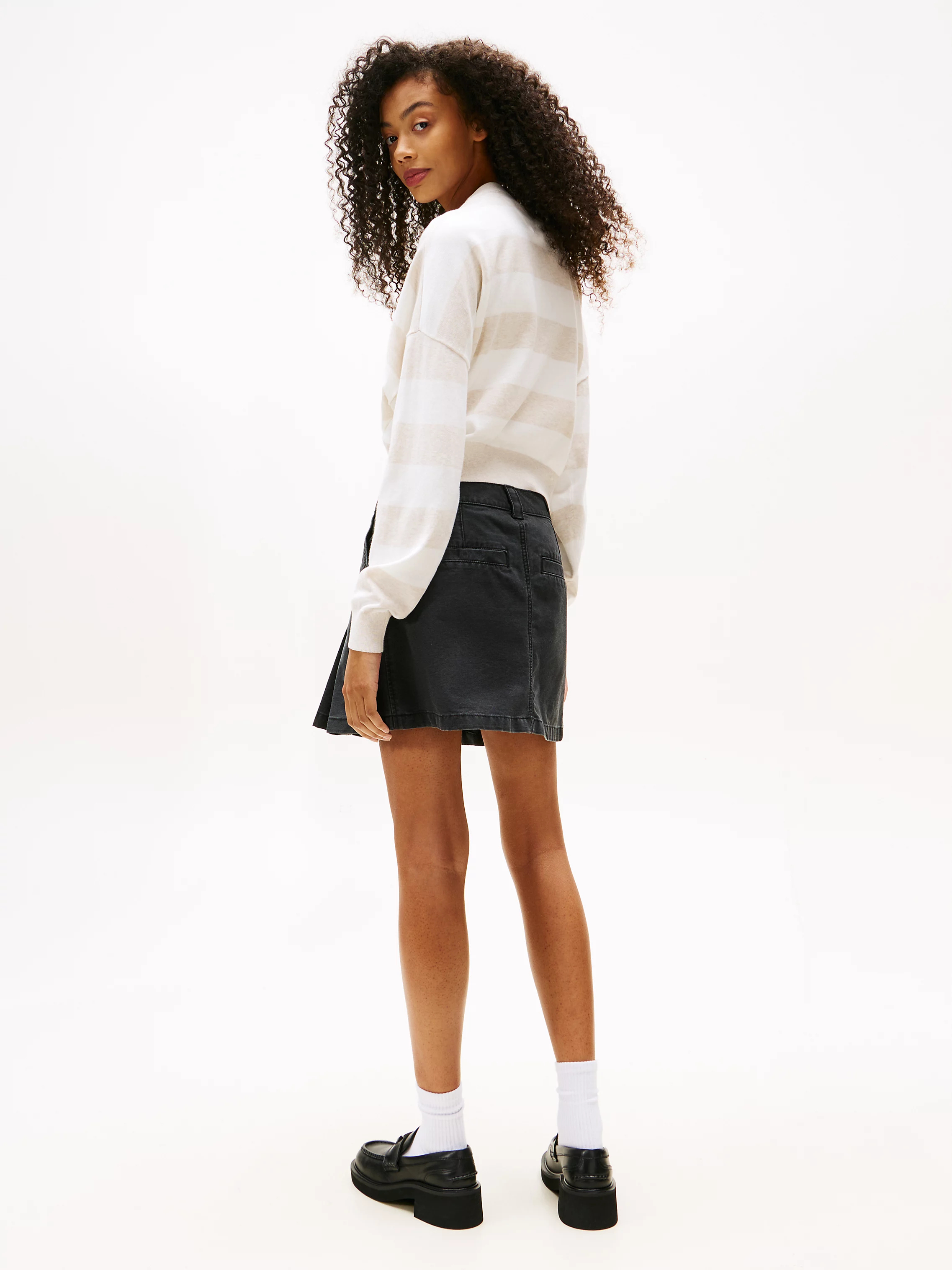 Плісована джинсова міні-спідниця Tommy Hilfiger 1159859351 — фото 5