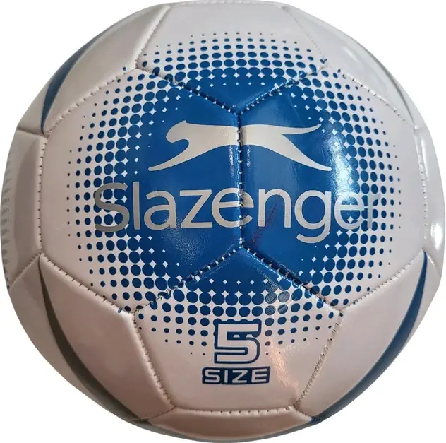 Футбольний м'яч Slazenger Ac Football White/Royal Blue/Silver/Black Size 5 (307775) — фото 2