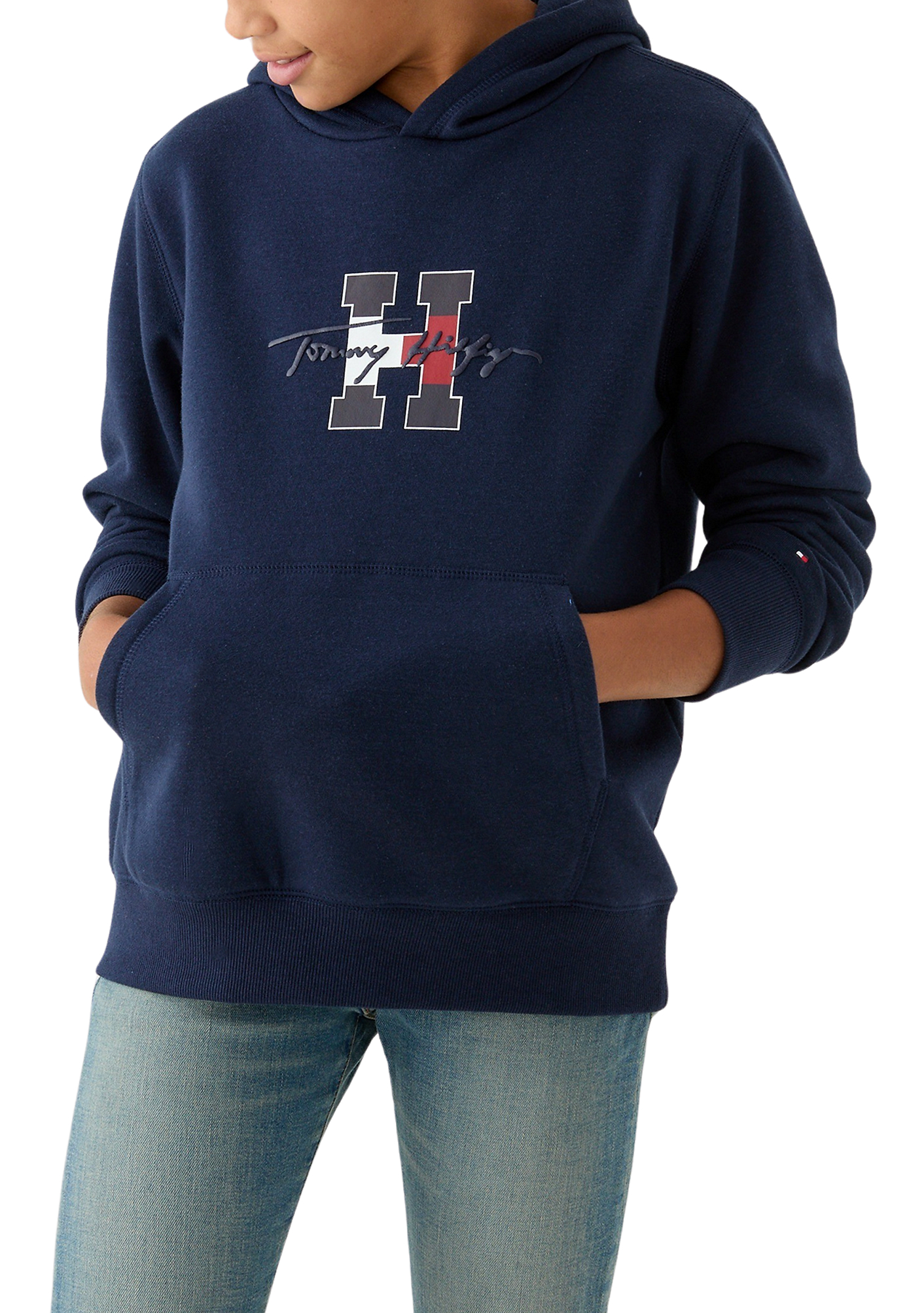 Дитяче худий на флісі Tommy Hilfiger з логотипом 1159843109 — фото 1