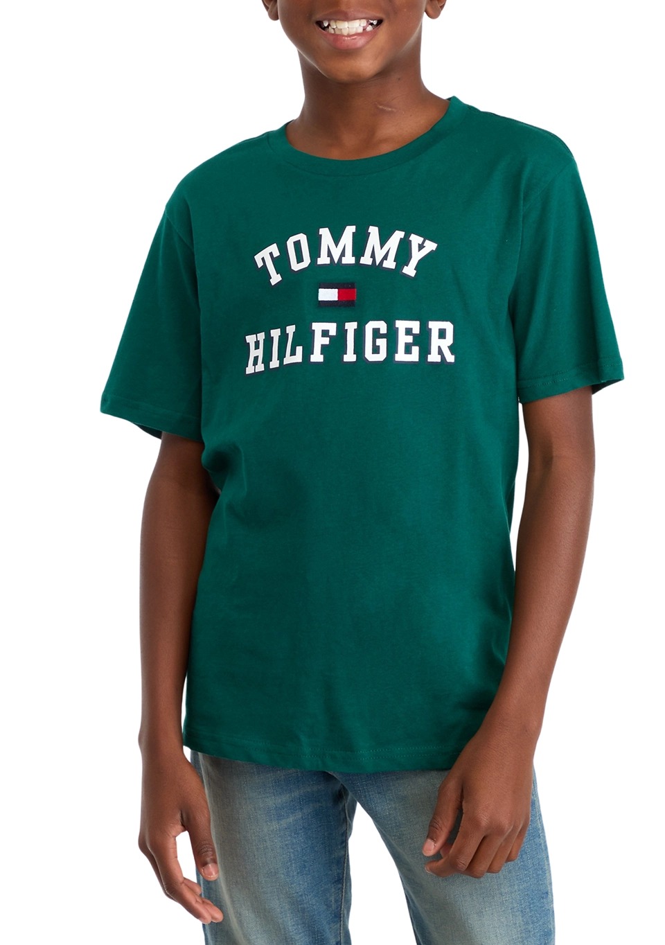 Дитяча футболка Tommy Hilfiger з логотипом 1159843392 — фото 1