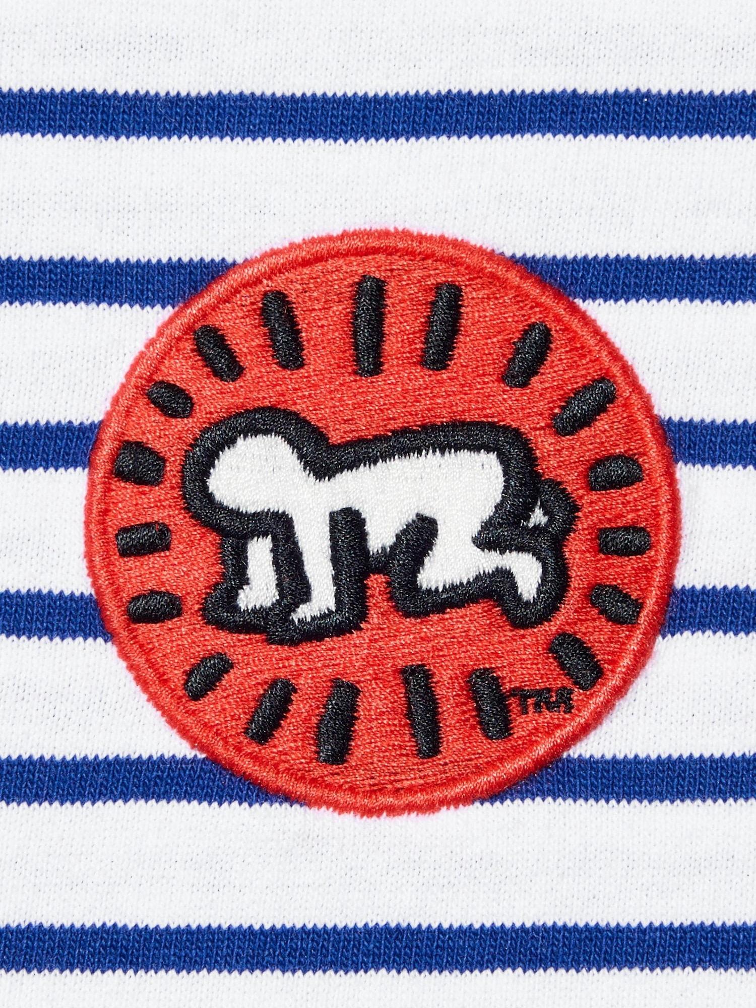 Футболка Keith Haring UNIQLO в смужку 1159856579 — фото 5