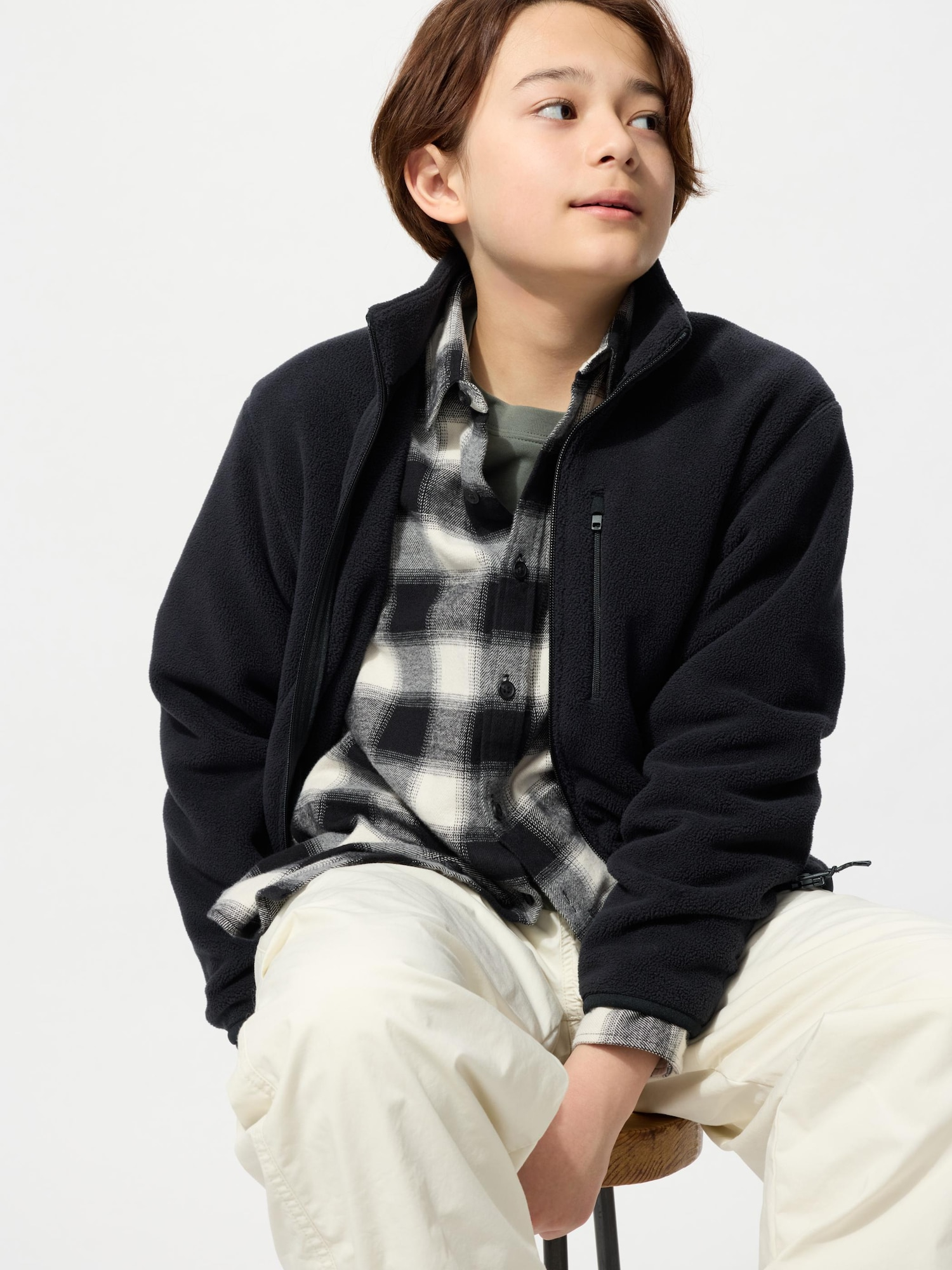 Дитяча флісова куртка UNIQLO кофта 1159858550 — фото 1