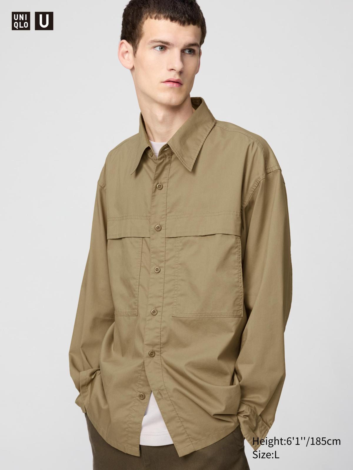Легка куртка-сорочка Uniqlo на гудзиках 1159852570 — фото 4