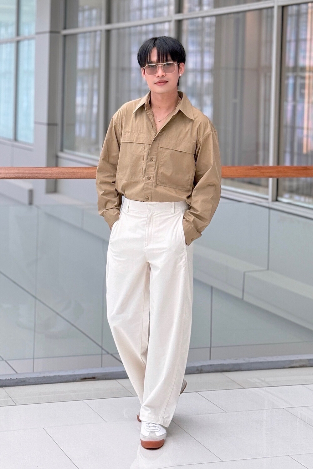 Легка куртка-сорочка Uniqlo на гудзиках 1159852570 — фото 9