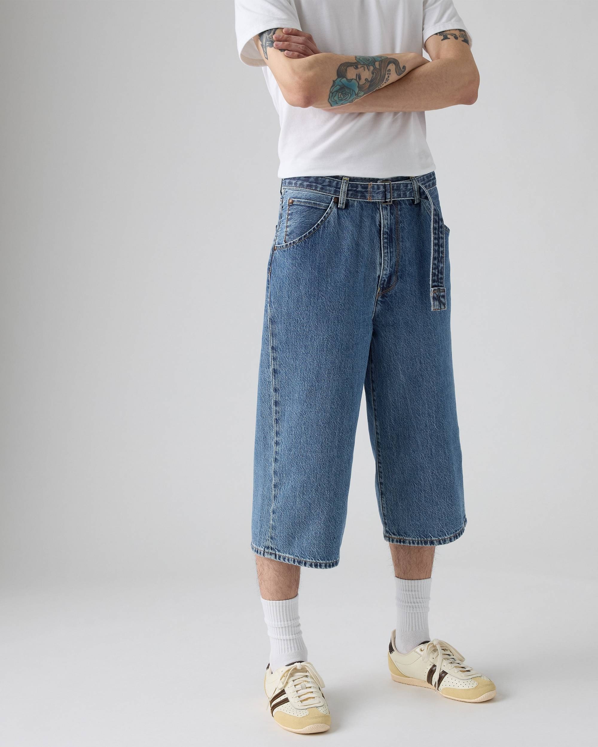 Укорочені джинси Twisted Baggy Levi's капрі 1159857358 — фото 5