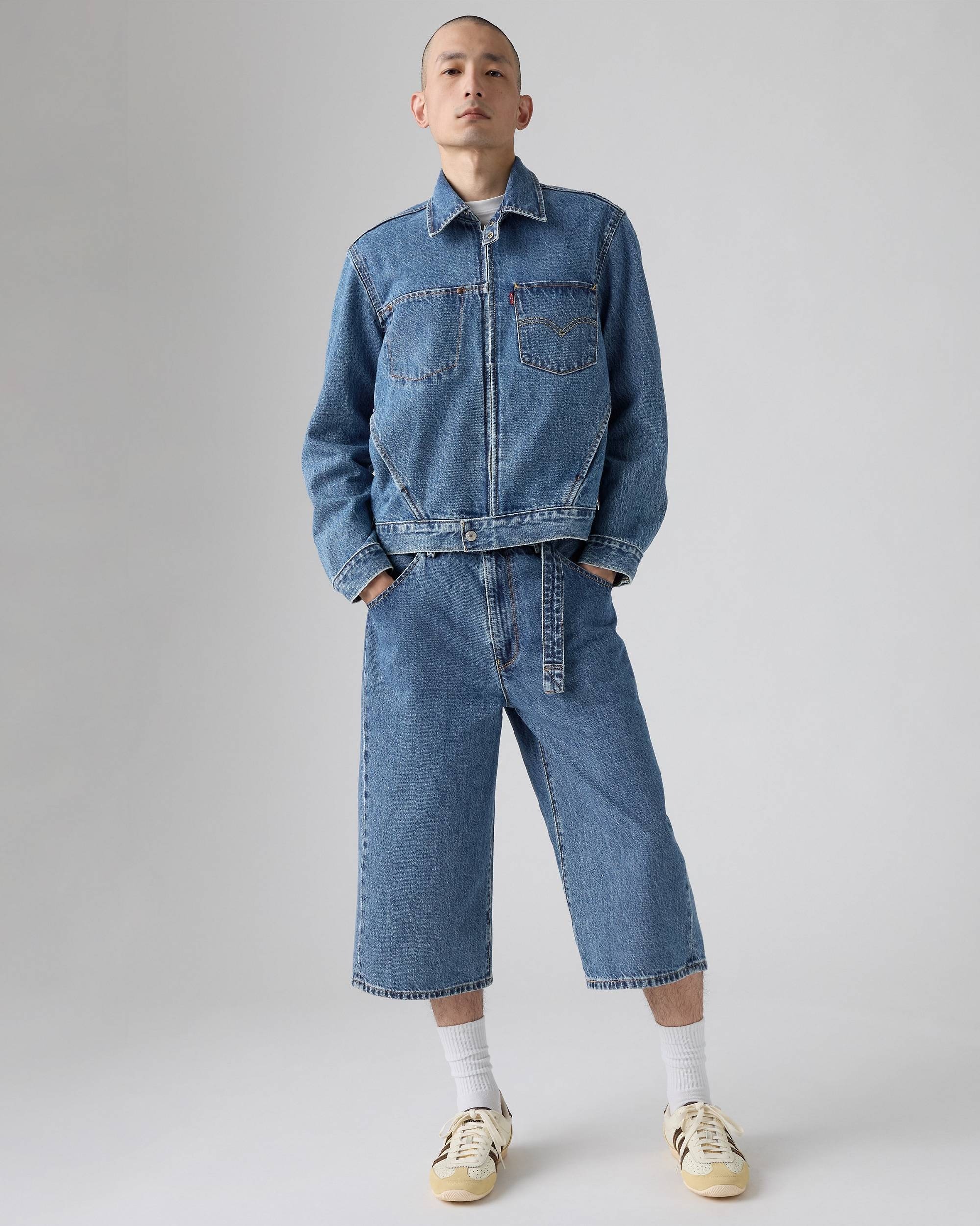 Укорочені джинси Twisted Baggy Levi's капрі 1159857358 — фото 6