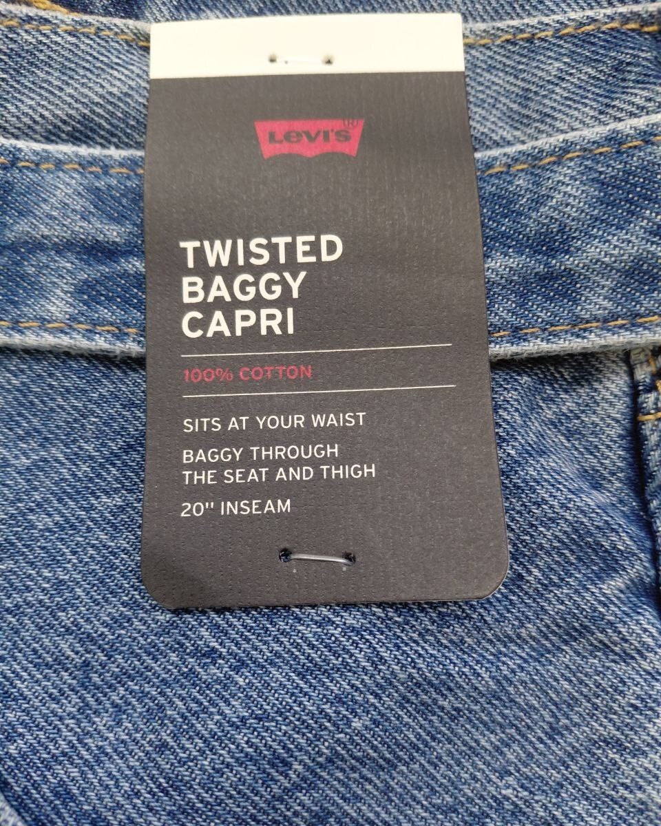 Укорочені джинси Twisted Baggy Levi's капрі 1159857358 — фото 9