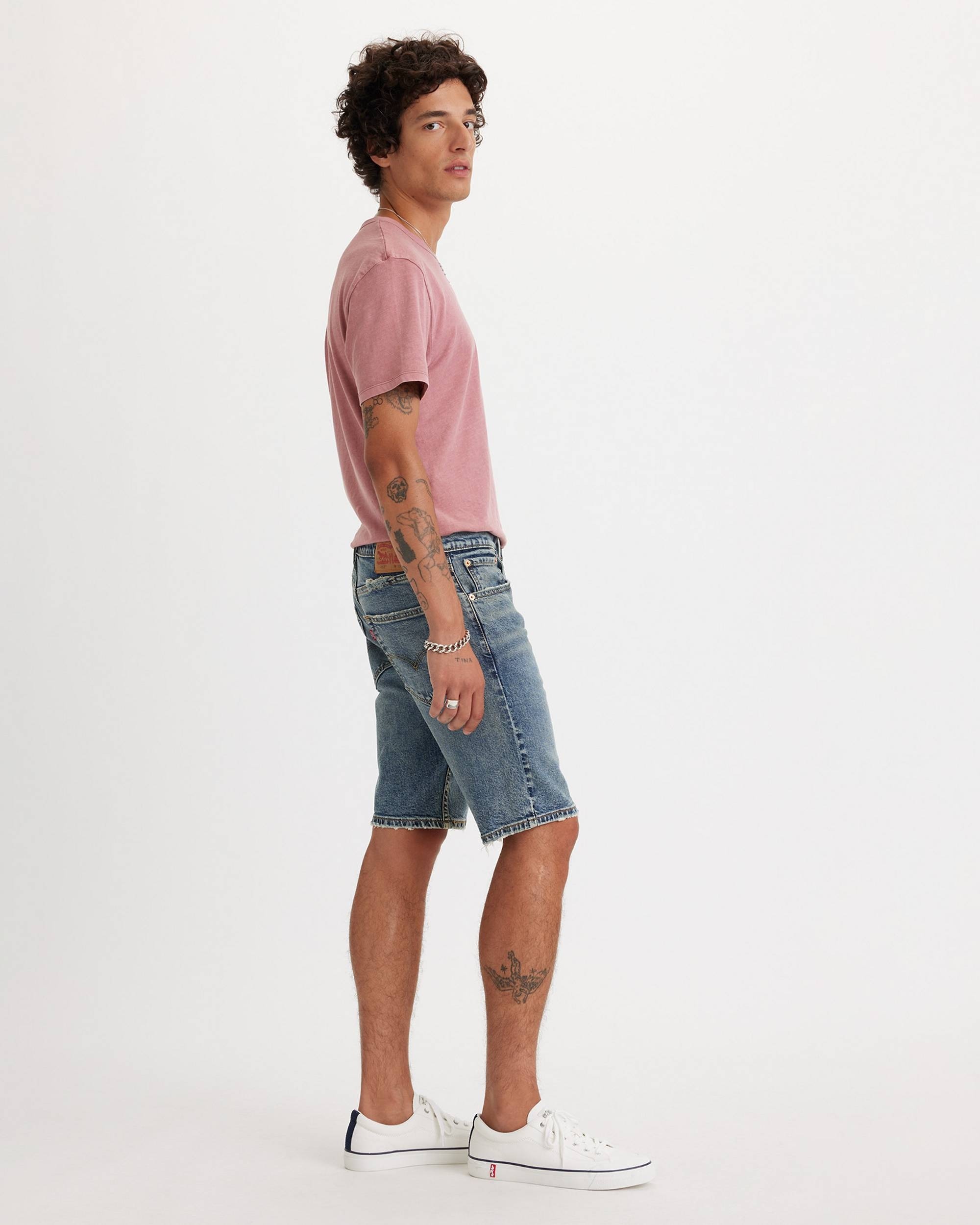 Джинсові шорти 412 Slim Fit Levi's 1159857469 — фото 4