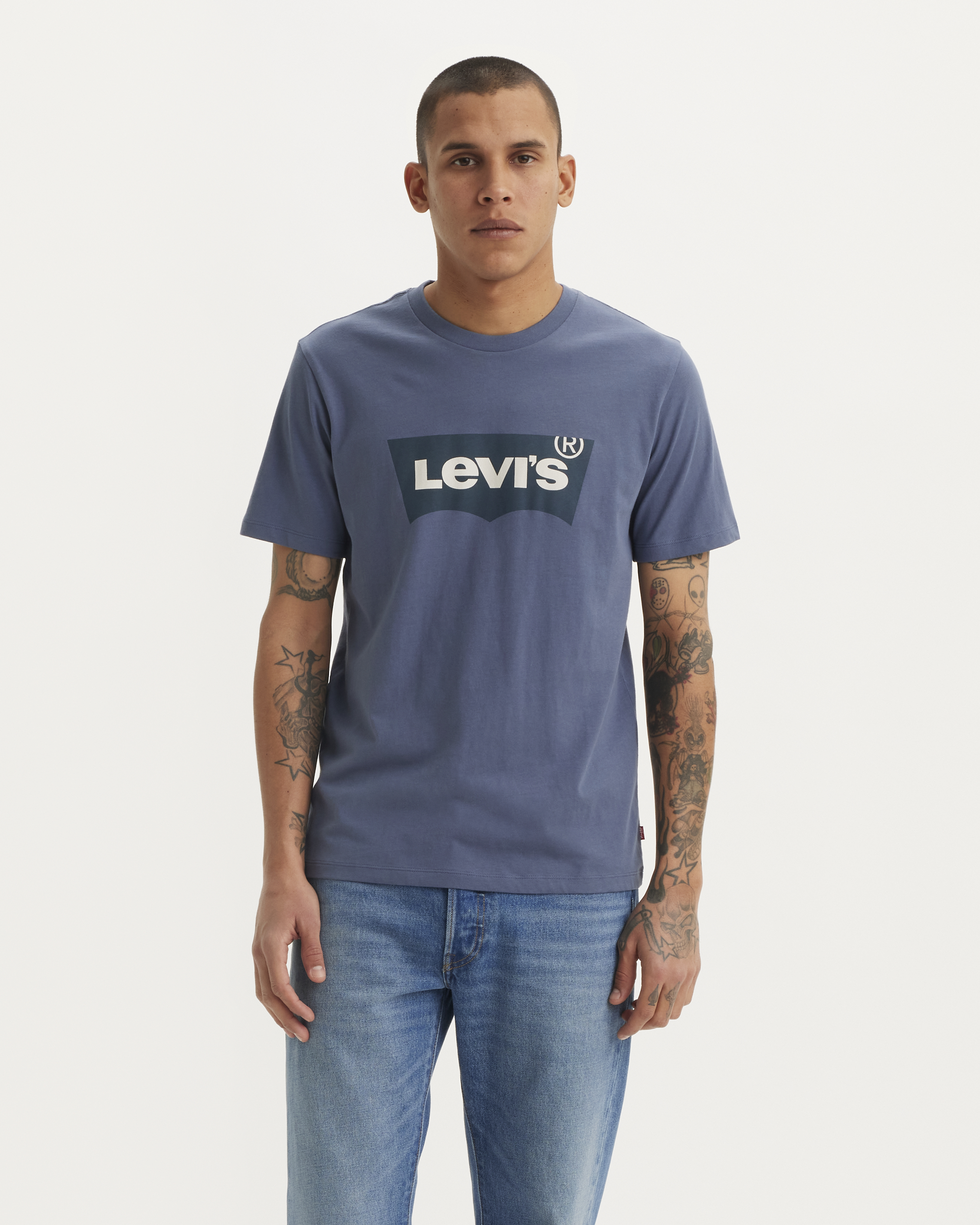 Футболка чоловіча Levi's вінтажна з логотипом 1159858040 — фото 1
