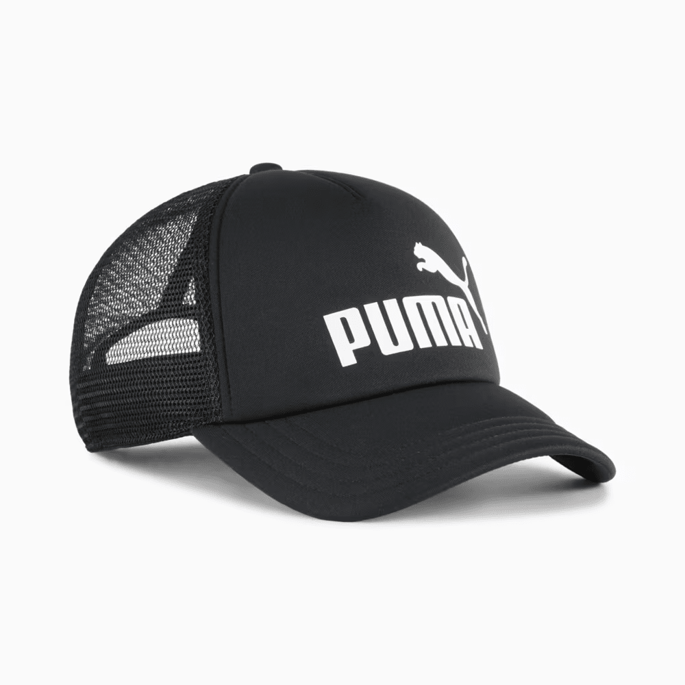Кепка Unisex ESS NO. 1 LOGO Trucker Cap 02598601 Puma Чорний — фото 1