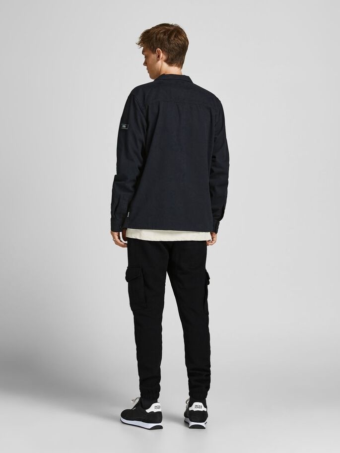 Спортивні штани JPSTGORDON JJCLASSIC SWEAT PANT VG NOOS 12195583-Black Jack & Jones S Чорний — фото 4