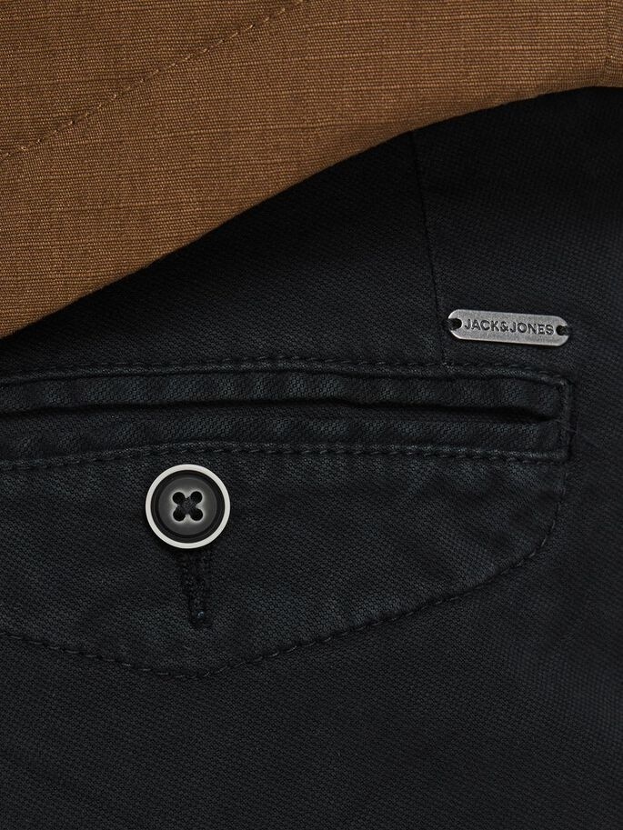 Штани JPSTMARCO JJFRED AMA CAVIAR 12193816-Caviar Jack & Jones 29/32 Чорний — фото 6